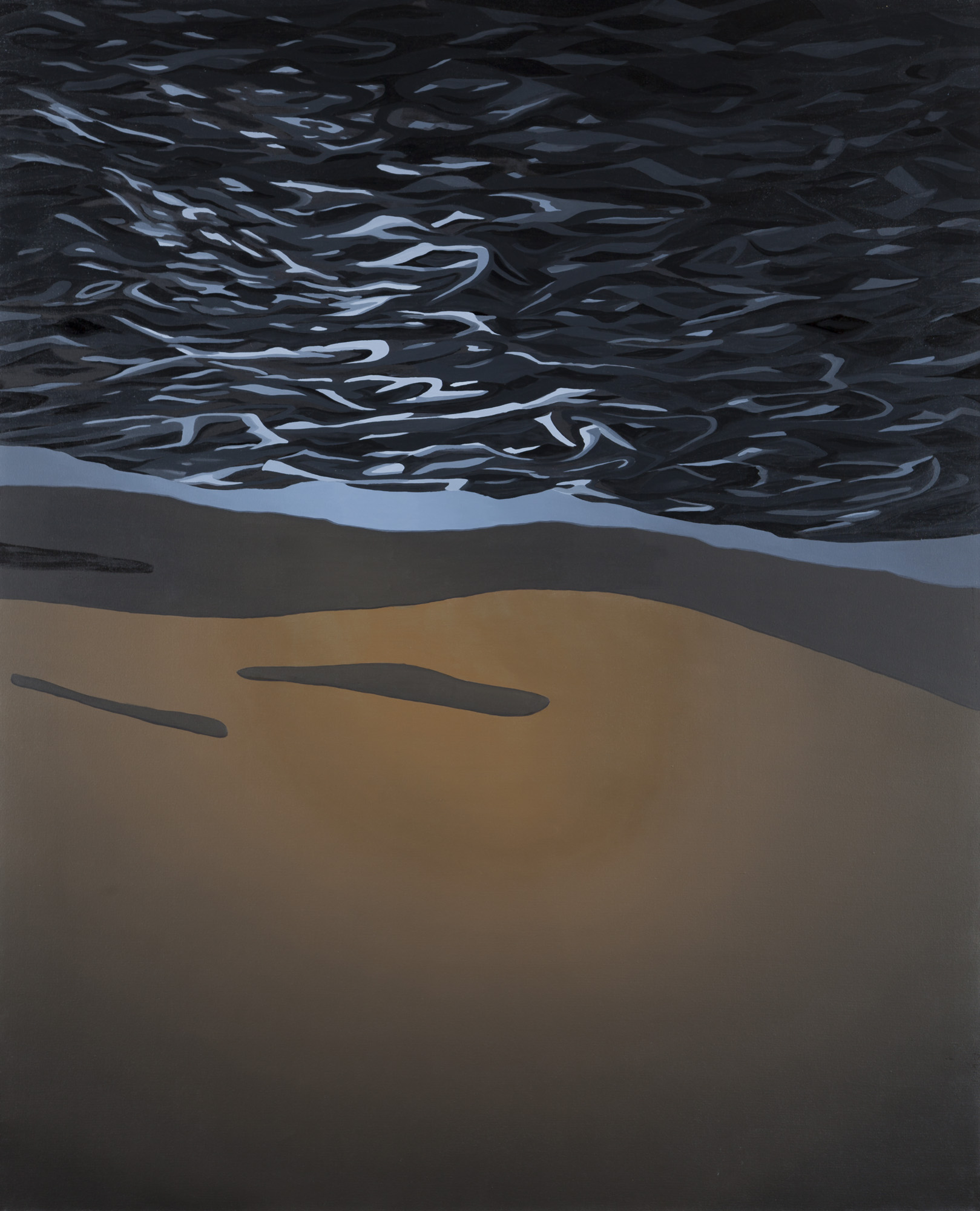 Landing - 2012 - oil on canvas - 160x130cm