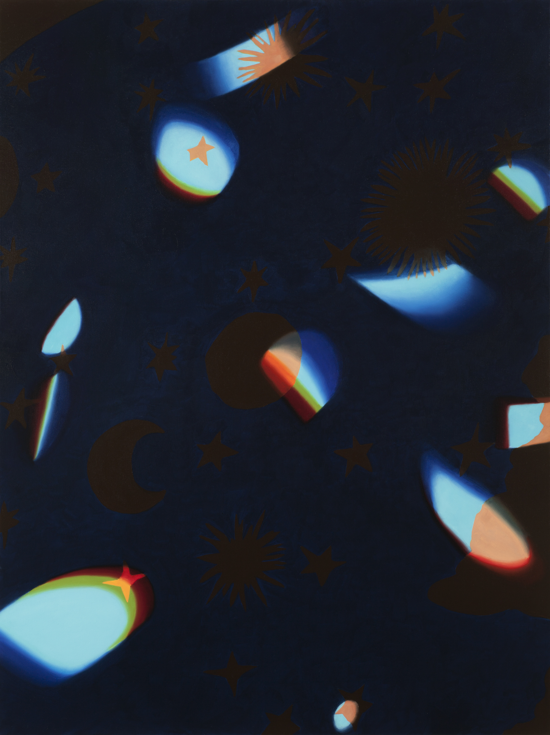 Spectrum - 2023 - Oil on canvas - 100x75cm